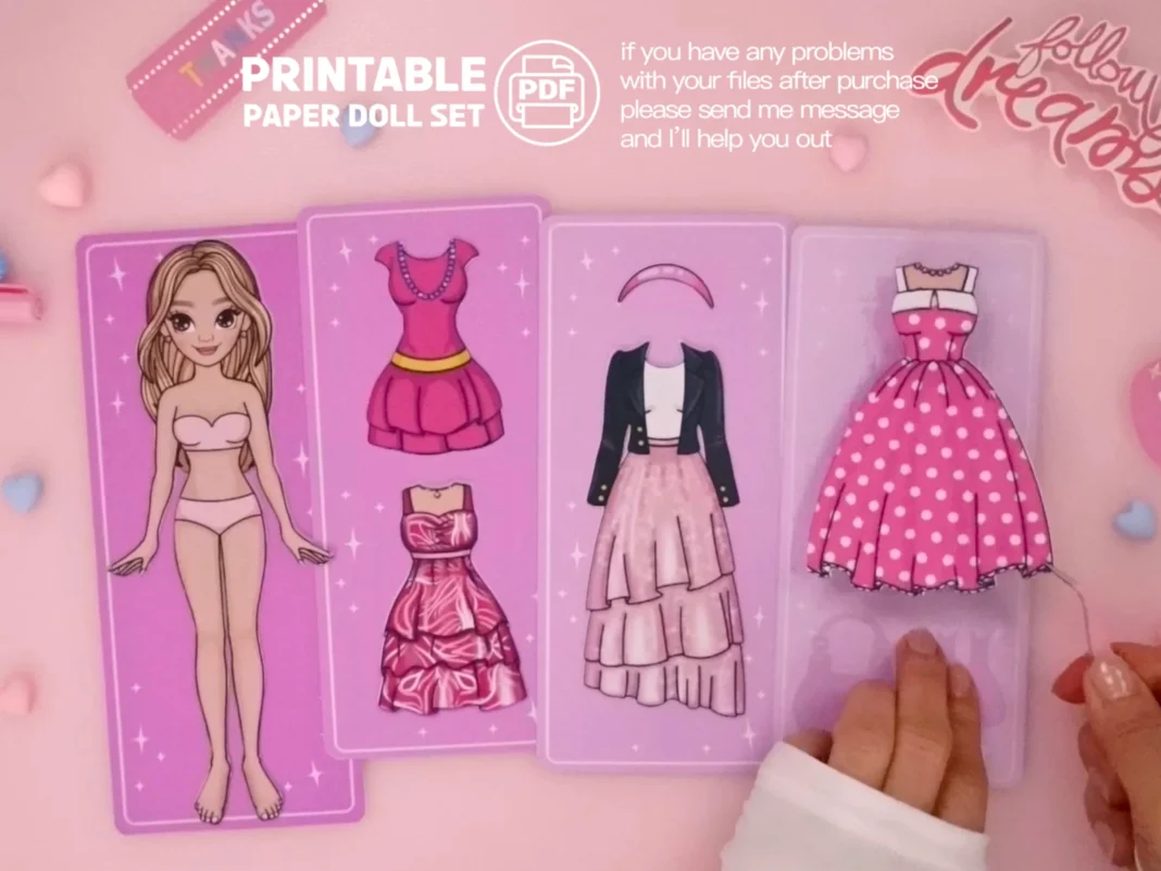 paper doll printable